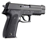 Hogue Sig Sauer P226 Da Sa Piranha G10 Solid Black