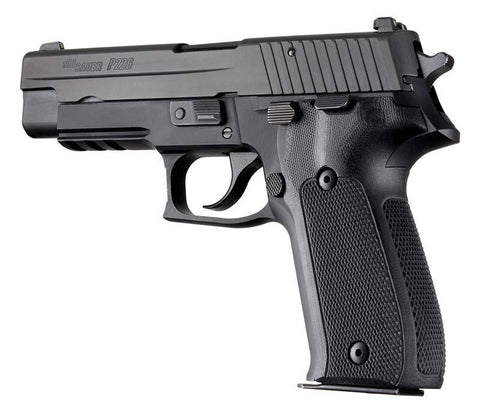 Hogue Sig Sauer P226 Da Sa Checkered G10 Solid Black