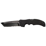 Cold Steel Recon 1 Tanto Half Serrated 4" Blade Black