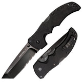 Cold Steel Recon 1 Tanto Half Serrated 4" Blade Black