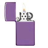 Zippo Windproof Lighter Abyss Finish Slim Case