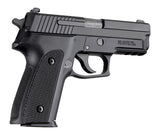 Hogue Sig Sauer P228 P229 Da Sa Checkered G10 Solid Black