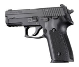 Hogue Sig Sauer P228 P229 Da Sa Checkered G10 Solid Black