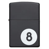 Zippo Windproof Lighter Billiards 8-ball Black Matte