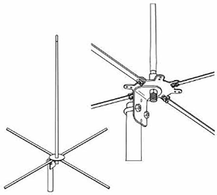 Firestik 4' (122cm) 2-meter Mobile Base Antenna