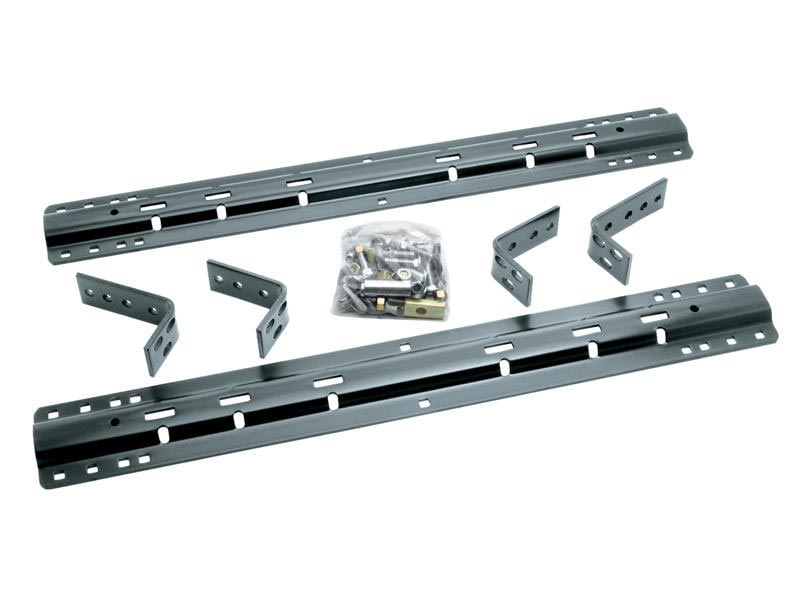 Reese Fifth Wheel Rails Installation Kit Includes Brackets  Hardware 10 Bolt Design May Require Kit