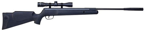 Crosman Fury Np (black)nitro Piston Powered Break Barrel Air Rifle With 4x32 Scope