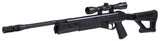 Crosman Tr77nps (black)nitro Piston Powered Break Barrel Tactical Air Rifle With 4x32 Scope