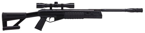 Crosman Tr77nps (black)nitro Piston Powered Break Barrel Tactical Air Rifle With 4x32 Scope