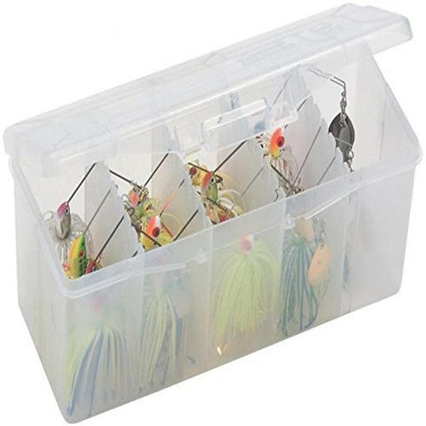 Plano Spinner Bait Orgainzer W-removable Racks  Clear