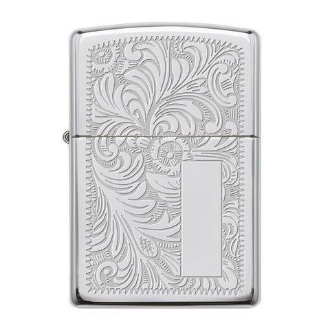 Zippo Windproof Lighter Venetian 352 High Polish Chrome