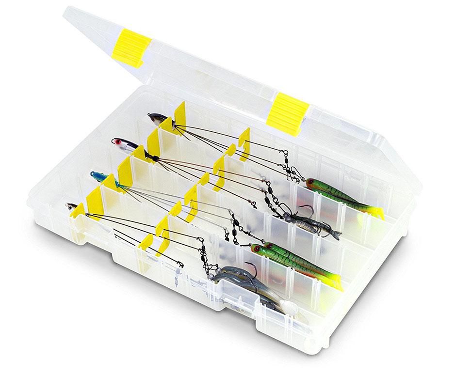 Plano The Umbrella Rig Stowaway 3700 Size With Yellow Dividers