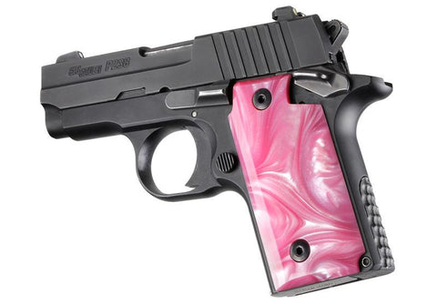 Hogue Sig Sauer P238 Smooth Pink Pearl Polymer