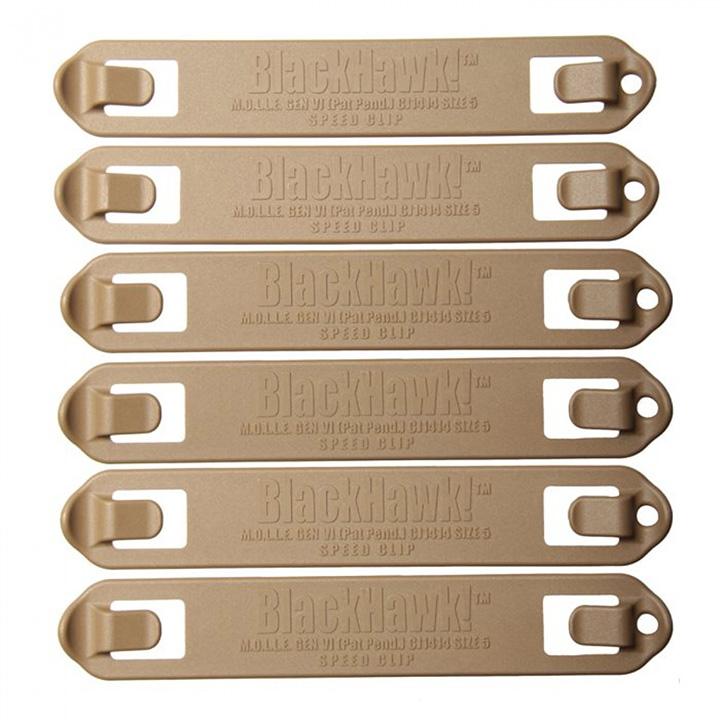 Blackhawk! Speed Clips (6-pack #7) Coyote Tan