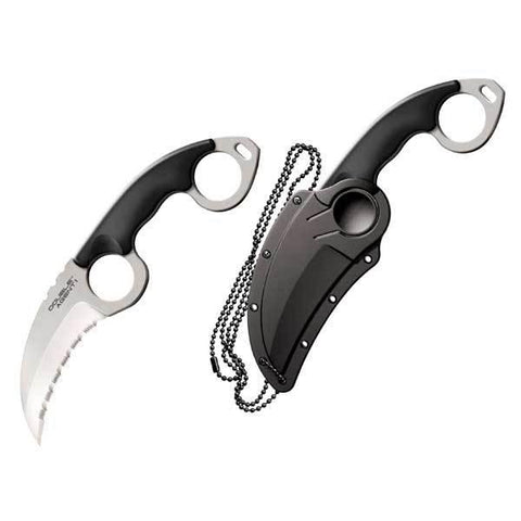 Cold Steel Double Agent I Neck Knife W-grivory Handle (serrated)