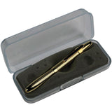 Fisher Space Pen Bullet Space Pen W-clip Laquered Brass (gift Boxed)