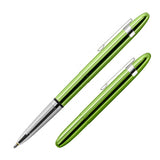 Fisher Space Pen Bullet Space Pen W-clip Lime Green (gift Boxed)