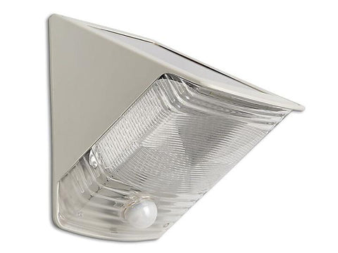 Maxsa Solar-powered Motion-activated Wedge Light - Off-white