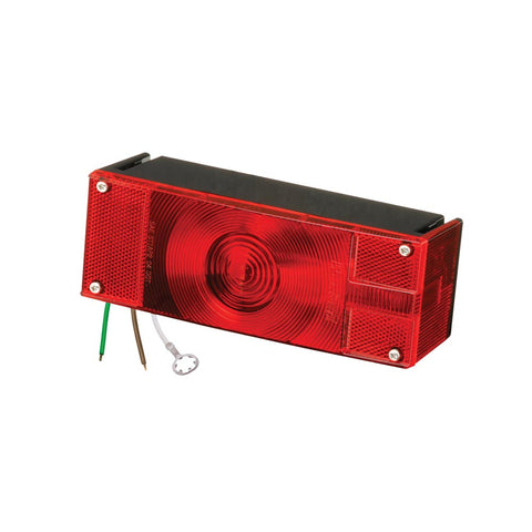 Wesbar Low Profile Trailer Tail Light - Submersible - 8 Function - Incandescent - Passenger Side