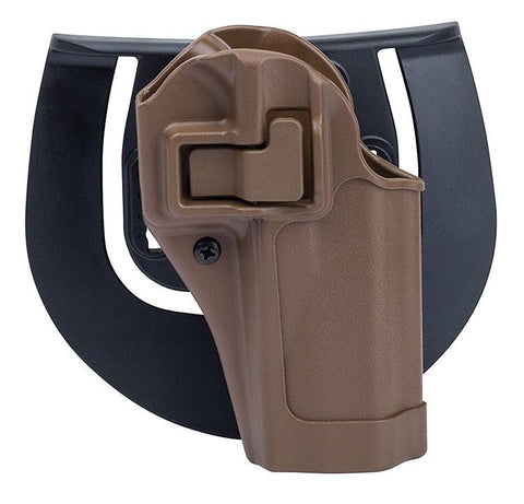 Blackhawk! Serpa Cqc Concealment Holster - Coyote Tan Matte Finish - Right Hand