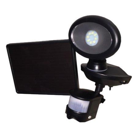 Maxsa Solar-security Video Camera And Floodlight (black)