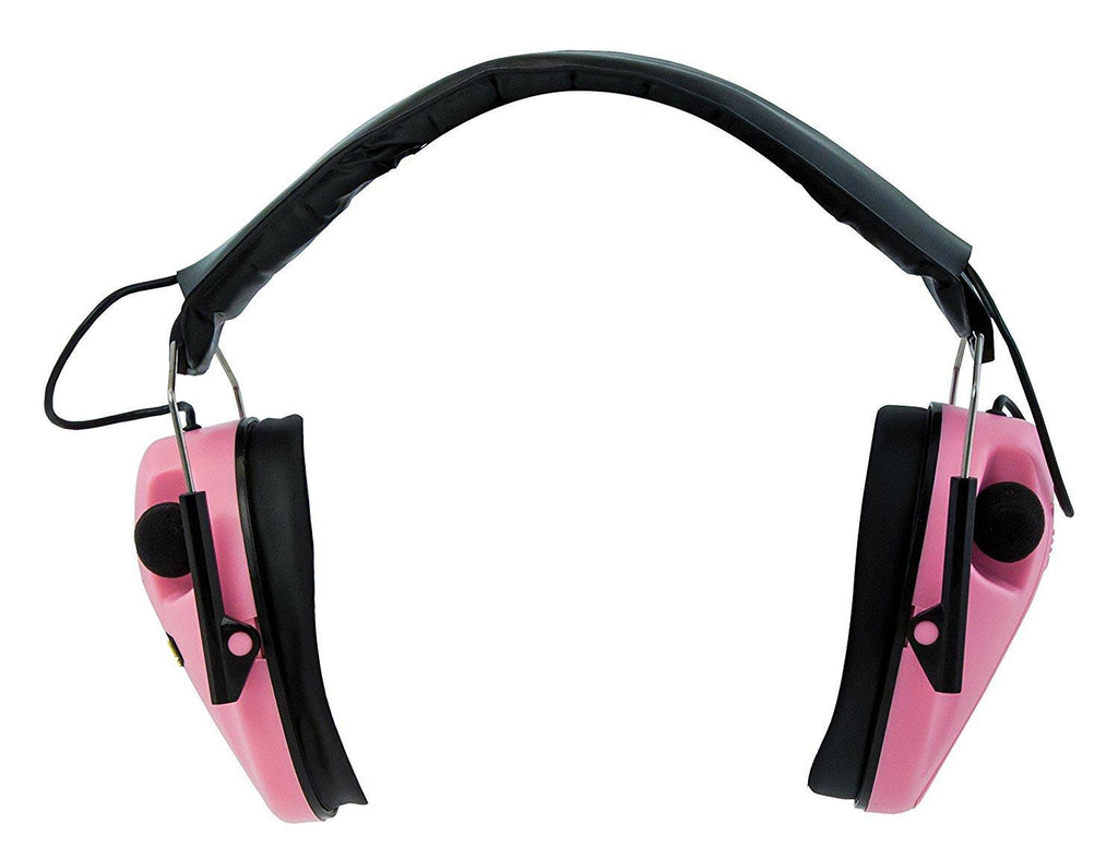 Caldwell Emax Low Profile Electronic Hearing Protection  Pink