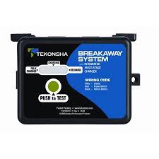 Tekonsha Breakaway Sys For 1 To 3 Axle Trailers Electric Brakes Includes Battery Box 5 Amp Battery