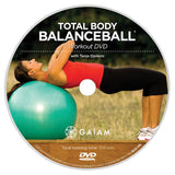 Gaiam Total Body Balance Ball Kit Large 75cm Blue