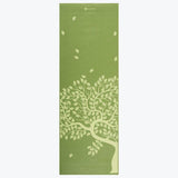 Gaiam Tree Of Life Yoga Mat 6p Free 3mm Apple Green