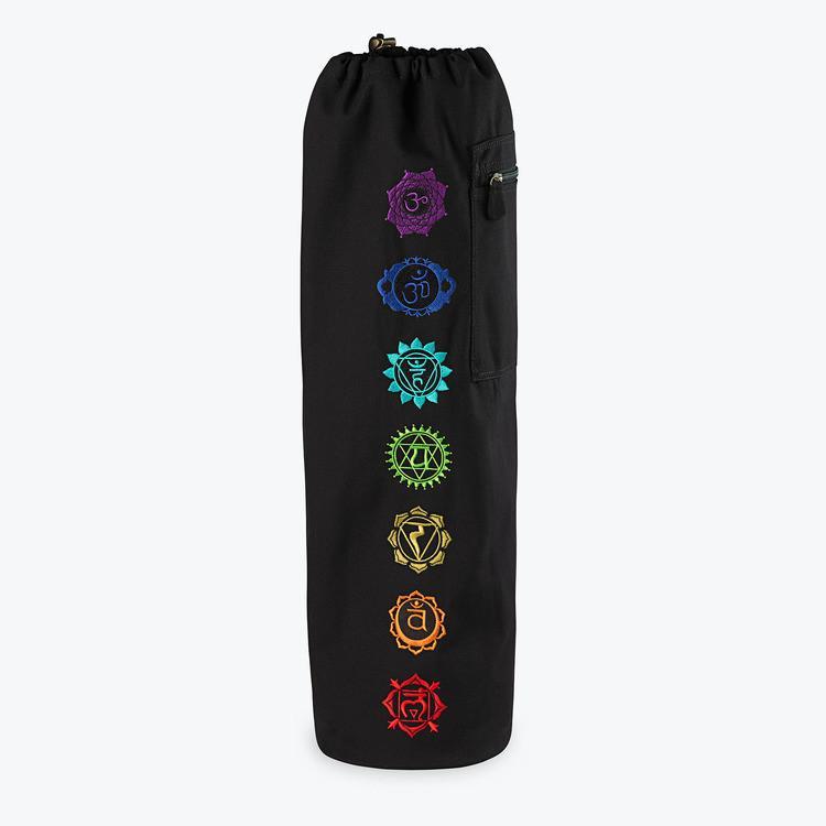 Gaiam Chakra Embroidered Yoga Mat Bag