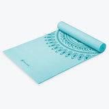 Gaiam Premium Marrakesh Yoga Mat 5mm Blue