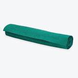 Gaiam No Slip Yoga Towel Teal