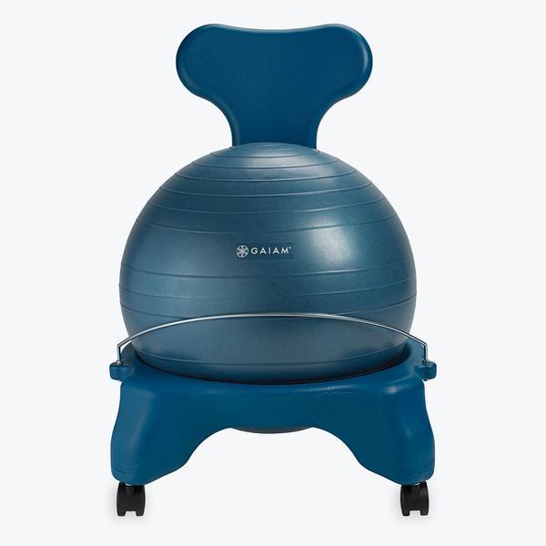 Gaiam Classic Balance Ball Chair 52cm Ocean