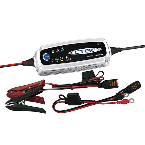 Ctek Mus 3300 - 12v Fully Automatic 4 Step Battery Charger