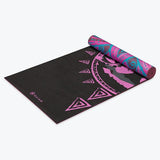 Gaiam Yoga Mat 6mm Reversible Be Free