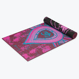 Gaiam Yoga Mat 6mm Reversible Be Free