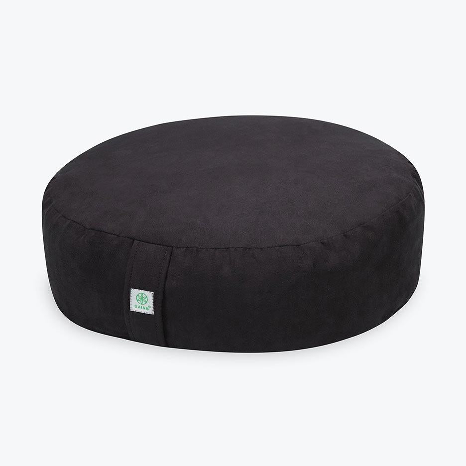 Gaiam Zafu Meditation Cushion Black