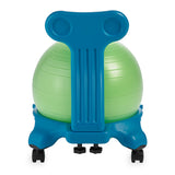 Gaiam Kids Classic Balance Ball Chair 38cm Blue-green