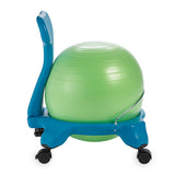 Gaiam Kids Classic Balance Ball Chair 38cm Blue-green