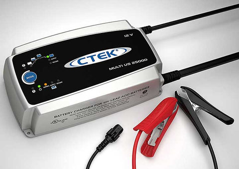 Ctek Mus 25000 - 12v 8 Step Fully Automatic 25a Battery Charger