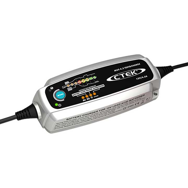 Ctek Mus 4.3 Tester & Charger - 12v