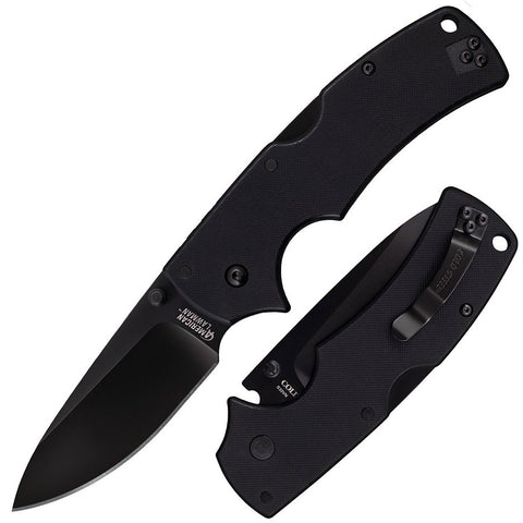 Cold Steel American Lawman Folding Knife 3-1-2" Cts Xhp Blade G10 Handles