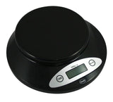 American Weigh Scales 5kbowl-bk Digital Kitchen Scale With Removable Bowl Black