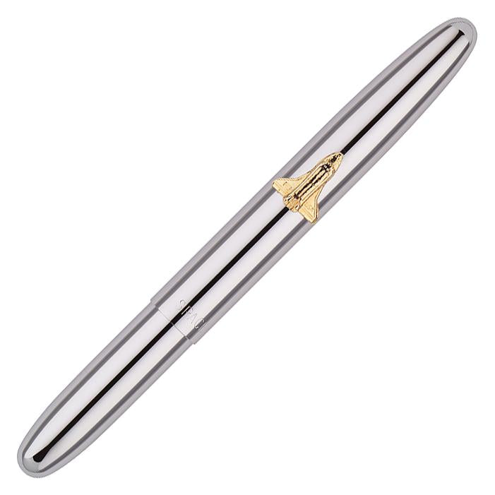 Fisher Space Pen Bullet Space Pen With Shuttle Emblem Chrome