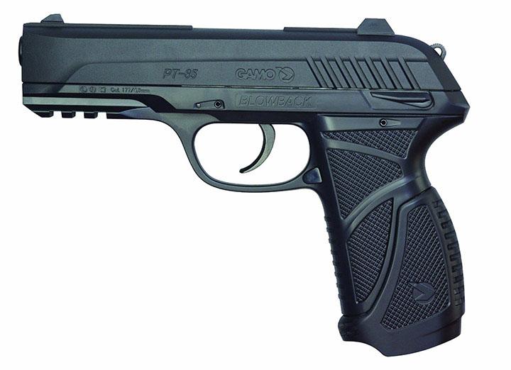 Gamo Pt-85 Blowback .177 Cal. Pellet Pistol Clampack