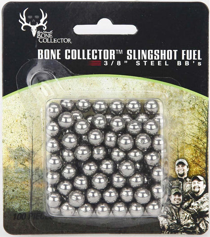 Gamo Bone Collector Slingshot Fuel 3-8" Steel Bb 100 Count