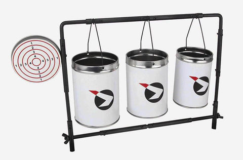 Gamo Plinking Airgun Target With 3 Target Cans And Side Target