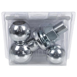 Draw-tite Interchangeable Hitch Ball 1" Shank 17-8" 2"  25-16" Balls 8000lbs Rating