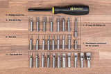 Wheeler Spacesaver Screwdriver Set