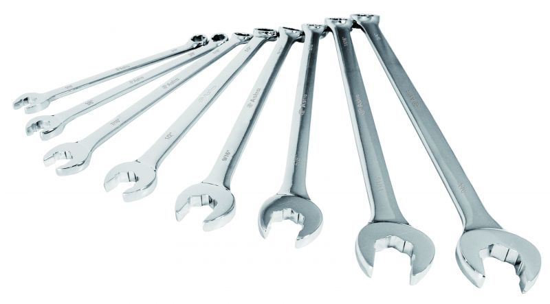 Astro 7180xl 8 Piece Extra Long Damaged Fastener Flank Bite Combination Wrench Set